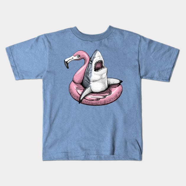 Ahhhhh. Time to Relax. Kids T-Shirt by HabbyArt